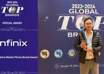 Infinix wins Most Innovative Mobile Phone Brand in the CES 2024