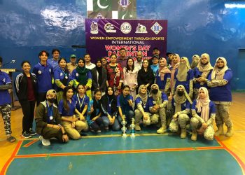 SJAS win women’s day international Badminton championship