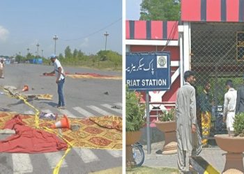 Two killed, four injured as car plows into ‘Save Gaza’ protest in Islamabad