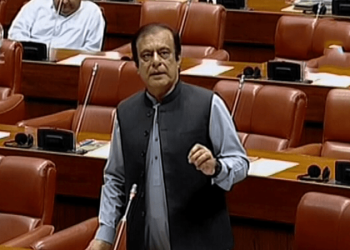 Opposition leader Shibli Faraz condemns govt actions against PTI