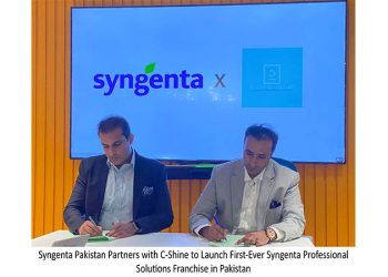 Syngenta Pakistan partners with C-Shine to launch first-ever Syngenta professional solutions franchise in Pakistan